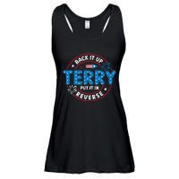 Back It Up Terry Put It In Reverse Funny 4th Of July Ladies Essential Flowy Tank