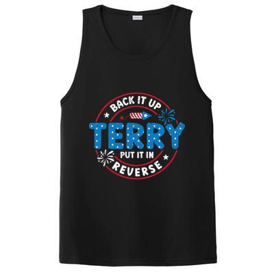 Back It Up Terry Put It In Reverse Funny 4th Of July PosiCharge Competitor Tank