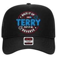 Back It Up Terry Put It In Reverse Funny 4th Of July Trucker Hat