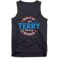 Back It Up Terry Put It In Reverse Funny 4th Of July Tank Top