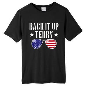 Back It Up Terry Put It In Reverse Usa Flag 4th Of July Great Gift Tall Fusion ChromaSoft Performance T-Shirt