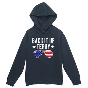 Back It Up Terry Put It In Reverse Usa Flag 4th Of July Great Gift Urban Pullover Hoodie