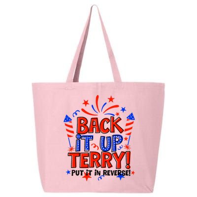 Back It Up Terry Put It In Reverse 4th Of July Fireworks 25L Jumbo Tote