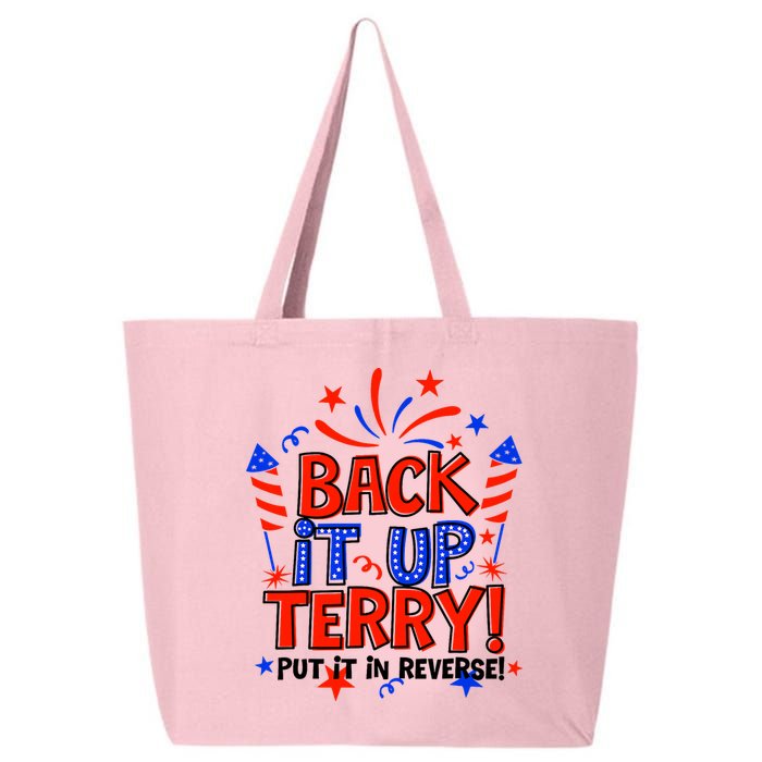 Back It Up Terry Put It In Reverse 4th Of July Fireworks 25L Jumbo Tote