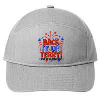 Back It Up Terry Put It In Reverse 4th Of July Fireworks 7-Panel Snapback Hat