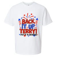 Back It Up Terry Put It In Reverse 4th Of July Fireworks Sueded Cloud Jersey T-Shirt