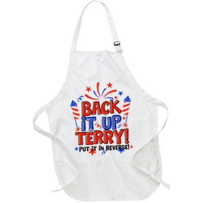Back It Up Terry Put It In Reverse 4th Of July Fireworks Apron