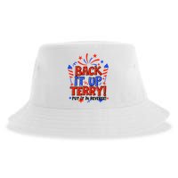 Back It Up Terry Put It In Reverse 4th Of July Fireworks Sustainable Bucket Hat