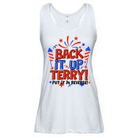 Back It Up Terry Put It In Reverse 4th Of July Fireworks Ladies Essential Flowy Tank