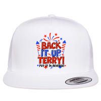 Back It Up Terry Put It In Reverse 4th Of July Fireworks Flatbill Hat