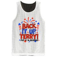 Back It Up Terry Put It In Reverse 4th Of July Fireworks Mesh Reversible Basketball Jersey Tank