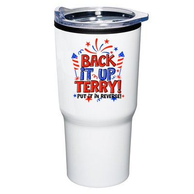 Back It Up Terry Put It In Reverse 4th Of July Fireworks Tumbler