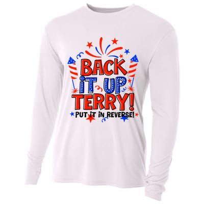 Back It Up Terry Put It In Reverse 4th Of July Fireworks Cooling Performance Long Sleeve Crew