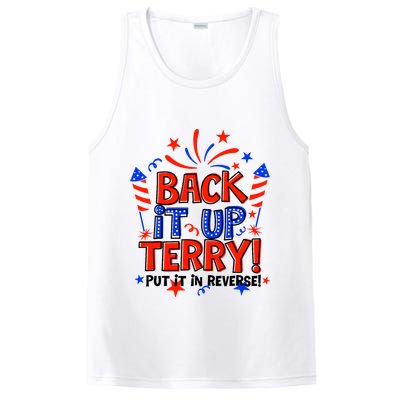 Back It Up Terry Put It In Reverse 4th Of July Fireworks PosiCharge Competitor Tank