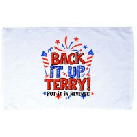 Back It Up Terry Put It In Reverse 4th Of July Fireworks Microfiber Hand Towel