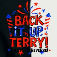 Back It Up Terry Put It In Reverse 4th Of July Fireworks Infant Baby Jersey Bodysuit