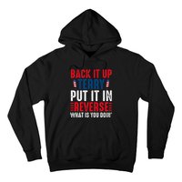 Back It Up Terry Put It In Reverse July 4th Fireworks Terry Hoodie