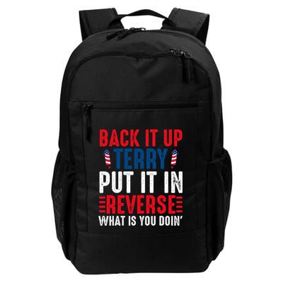 Back It Up Terry Put It In Reverse July 4th Fireworks Terry Daily Commute Backpack