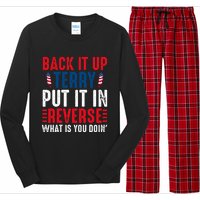 Back It Up Terry Put It In Reverse July 4th Fireworks Terry Long Sleeve Pajama Set