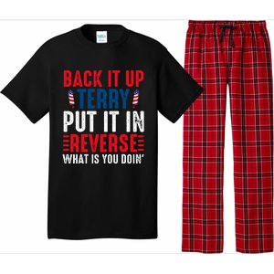 Back It Up Terry Put It In Reverse July 4th Fireworks Terry Pajama Set