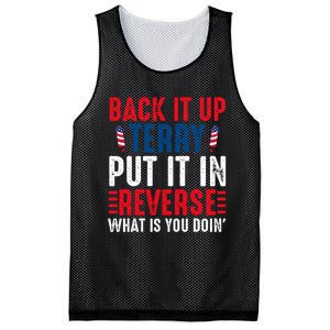 Back It Up Terry Put It In Reverse July 4th Fireworks Terry Mesh Reversible Basketball Jersey Tank