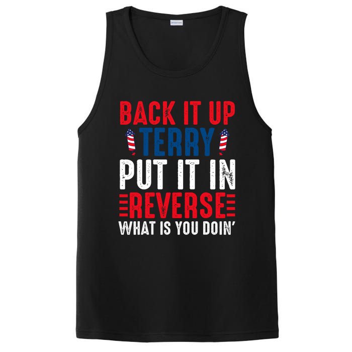 Back It Up Terry Put It In Reverse July 4th Fireworks Terry PosiCharge Competitor Tank