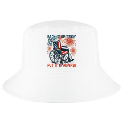 Back It Up Terry Put It In Reverse Fireworks Fun 4th Of July Cool Comfort Performance Bucket Hat