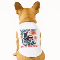 Back It Up Terry Put It In Reverse Fireworks Fun 4th Of July Doggie Tank