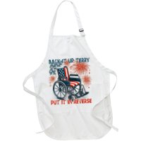 Back It Up Terry Put It In Reverse Fireworks Fun 4th Of July Apron