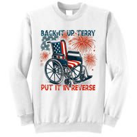 Back It Up Terry Put It In Reverse Fireworks Fun 4th Of July Sweatshirt