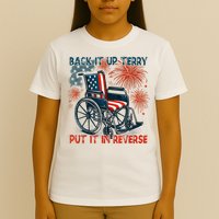 Back It Up Terry Put It In Reverse Fireworks Fun 4th Of July T-Shirt