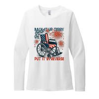 Back It Up Terry Put It In Reverse Fireworks Fun 4th Of July Womens CVC Long Sleeve Shirt