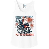 Back It Up Terry Put It In Reverse Fireworks Fun 4th Of July Ladies Essential Tank