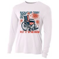 Back It Up Terry Put It In Reverse Fireworks Fun 4th Of July Cooling Performance Long Sleeve Crew
