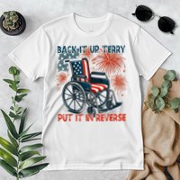 Back It Up Terry Put It In Reverse Fireworks Fun 4th Of July Premium T-Shirt