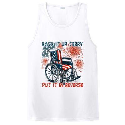 Back It Up Terry Put It In Reverse Fireworks Fun 4th Of July PosiCharge Competitor Tank