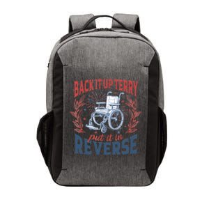 Back It Up Terry Put It In Reverse Firework 4th Of July Vector Backpack