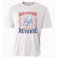 Back It Up Terry Put It In Reverse Firework 4th Of July Cooling Performance Crew T-Shirt