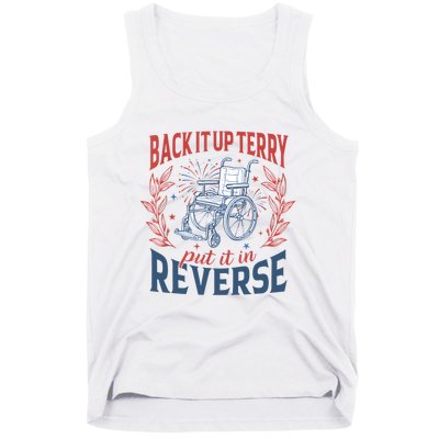 Back It Up Terry Put It In Reverse Firework 4th Of July Tank Top