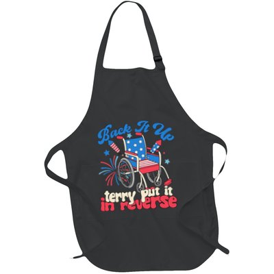 Back It Up Terry Put It In Reverse Firework Full-Length Apron With Pockets