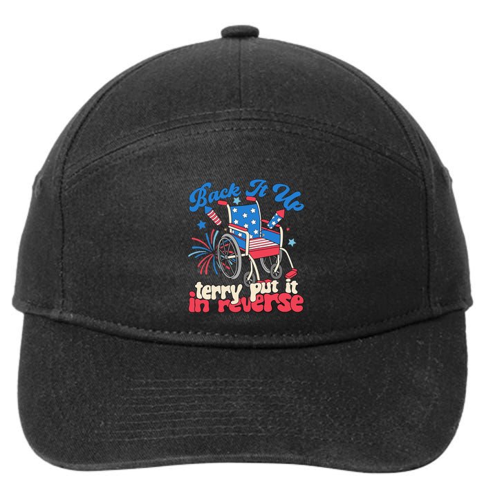 Back It Up Terry Put It In Reverse Firework 7-Panel Snapback Hat