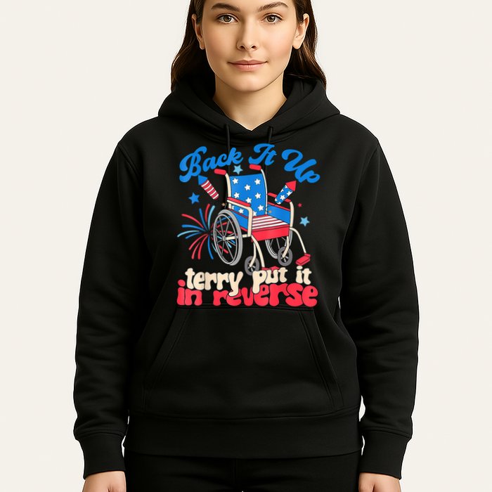 Back It Up Terry Put It In Reverse Firework 4th Of July Hoodie