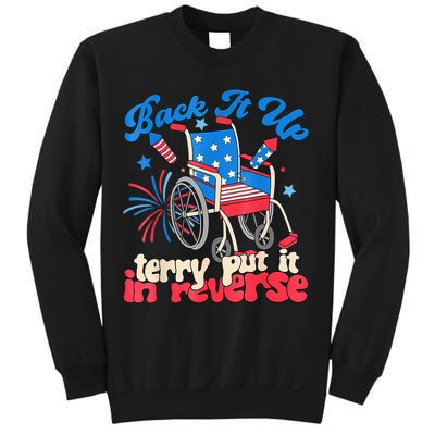 Back It Up Terry Put It In Reverse Firework 4th Of July Sweatshirt