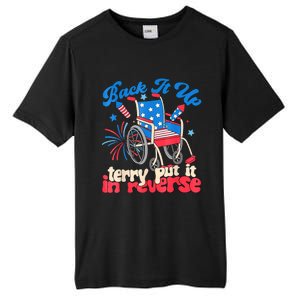 Back It Up Terry Put It In Reverse Firework 4th Of July Tall Fusion ChromaSoft Performance T-Shirt