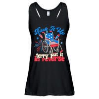Back It Up Terry Put It In Reverse Firework 4th Of July Ladies Essential Flowy Tank