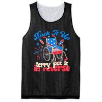 Back It Up Terry Put It In Reverse Firework 4th Of July Mesh Reversible Basketball Jersey Tank