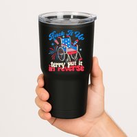 Back It Up Terry Put It In Reverse Firework 4th Of July Tumbler
