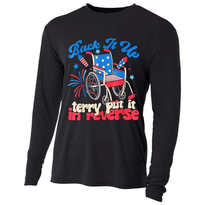 Back It Up Terry Put It In Reverse Firework 4th Of July Cooling Performance Long Sleeve Crew