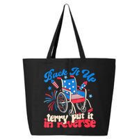 Back It Up Terry Put It In Reverse Firework 4th Of July 25L Jumbo Tote