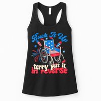 Back It Up Terry Put It In Reverse Firework 4th Of July Womens Tank Top